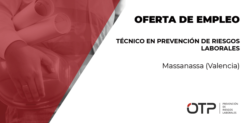 Oferta de empleo: Técnico de prevención de riesgos laborales